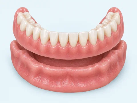 Ilustração: Minha dentadura fica solta